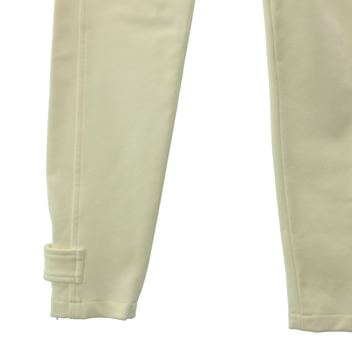 MONCLER / モンクレール | ロゴボタン 裾アジャスター サイドジップ パンツ | 38 | レディース