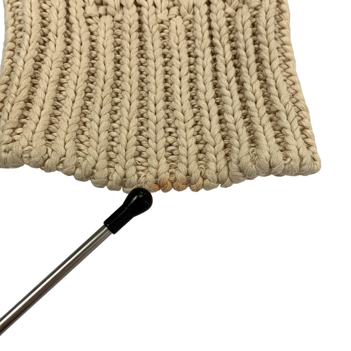 beautiful people / ビューティフルピープル | コットン ニット プルオーバー | 160 | アイボリー | レディース