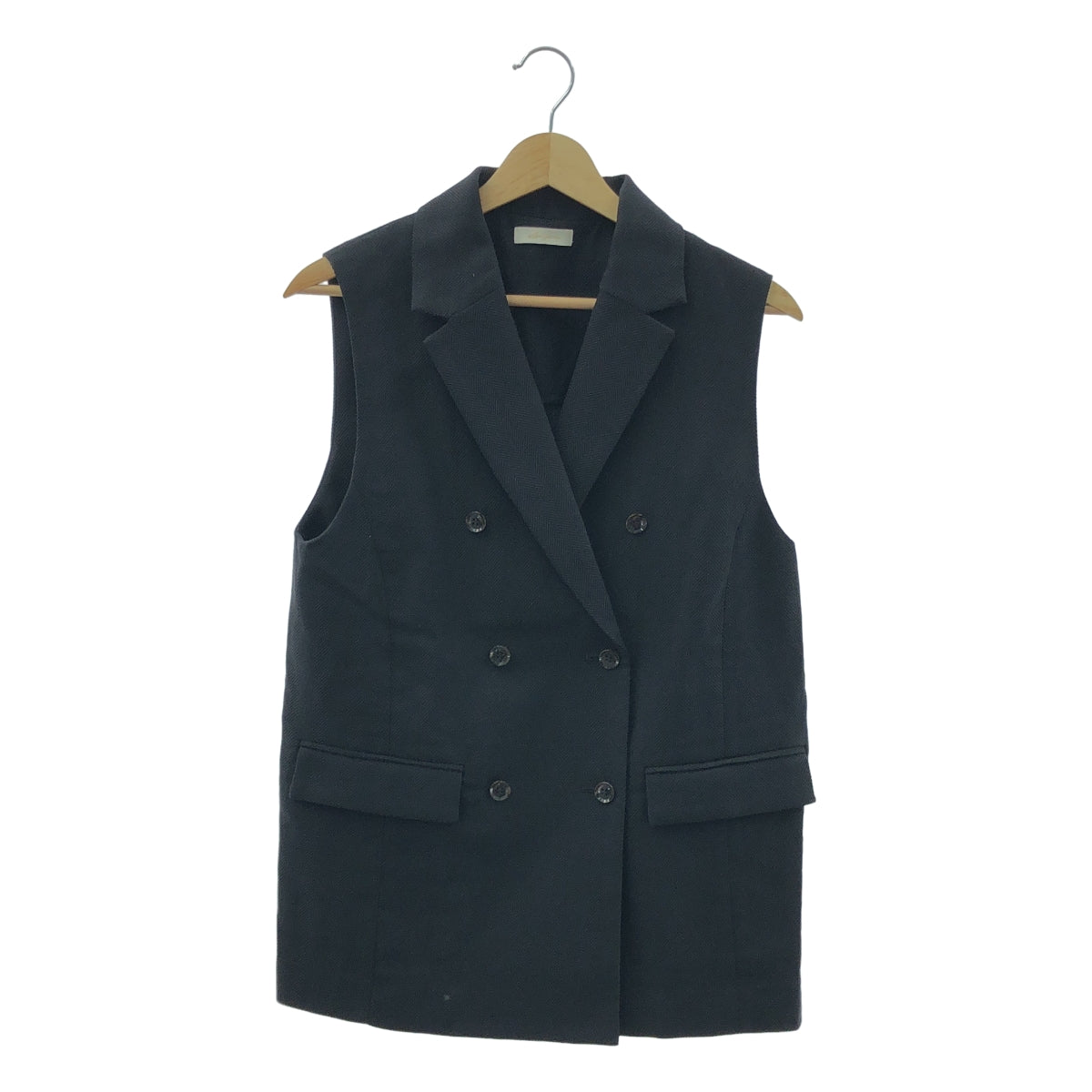 休閒裙 / 休閒裙 | 人字紋馬甲 | F | 黑色 | 女款