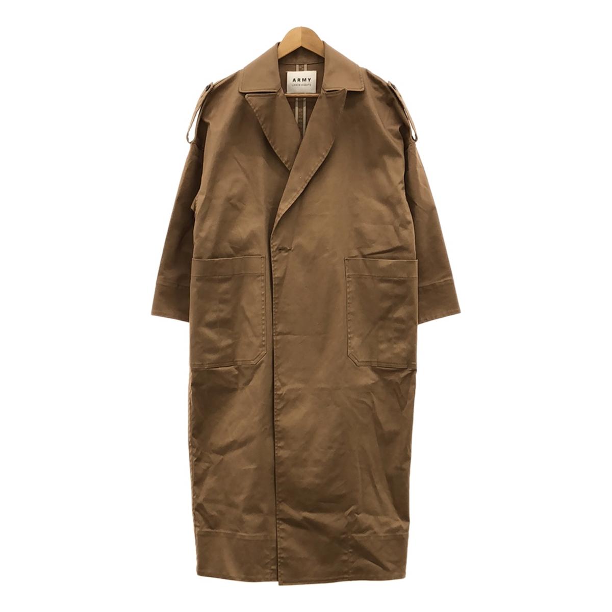 upper hights / Upper Heights | ARMY Long Trench Coat | 1 | Brown | Women's