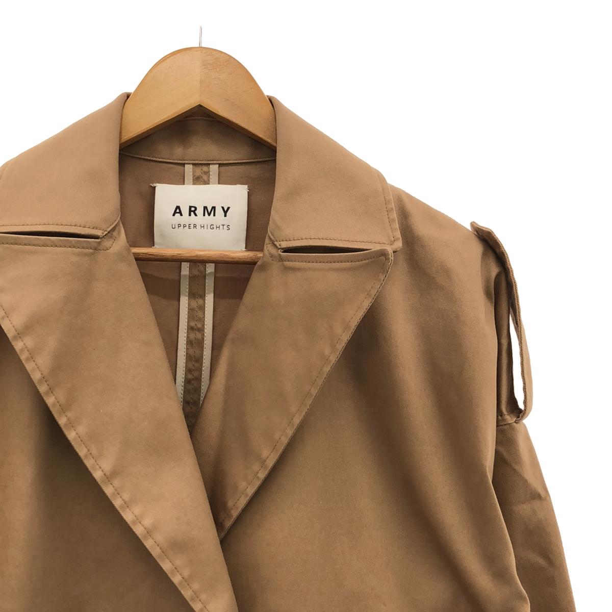 upper hights / Upper Heights | ARMY Long Trench Coat | 1 | Brown | Women's