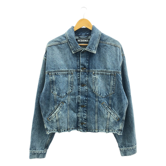 JACQUEMUS / 잭무스 | LE CHOUCHOU / Boxy denim jacket 데님 재킷 | 46 | 남성