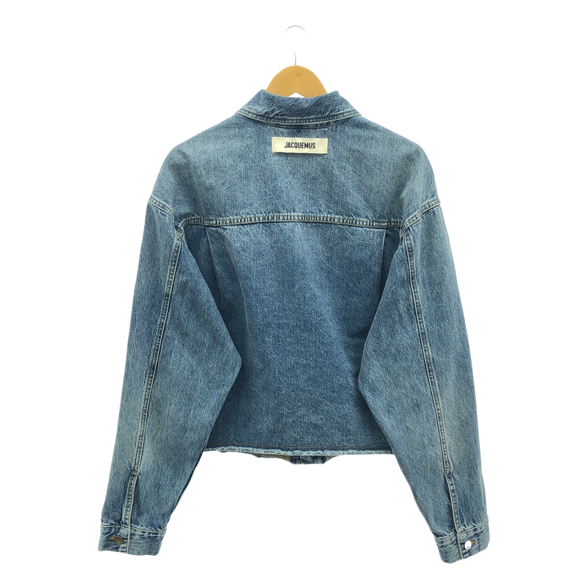 JACQUEMUS / ジャックムス | LE CHOUCHOU / Boxy denim jacket デニムジャケット | 46 | インディゴ | メンズ