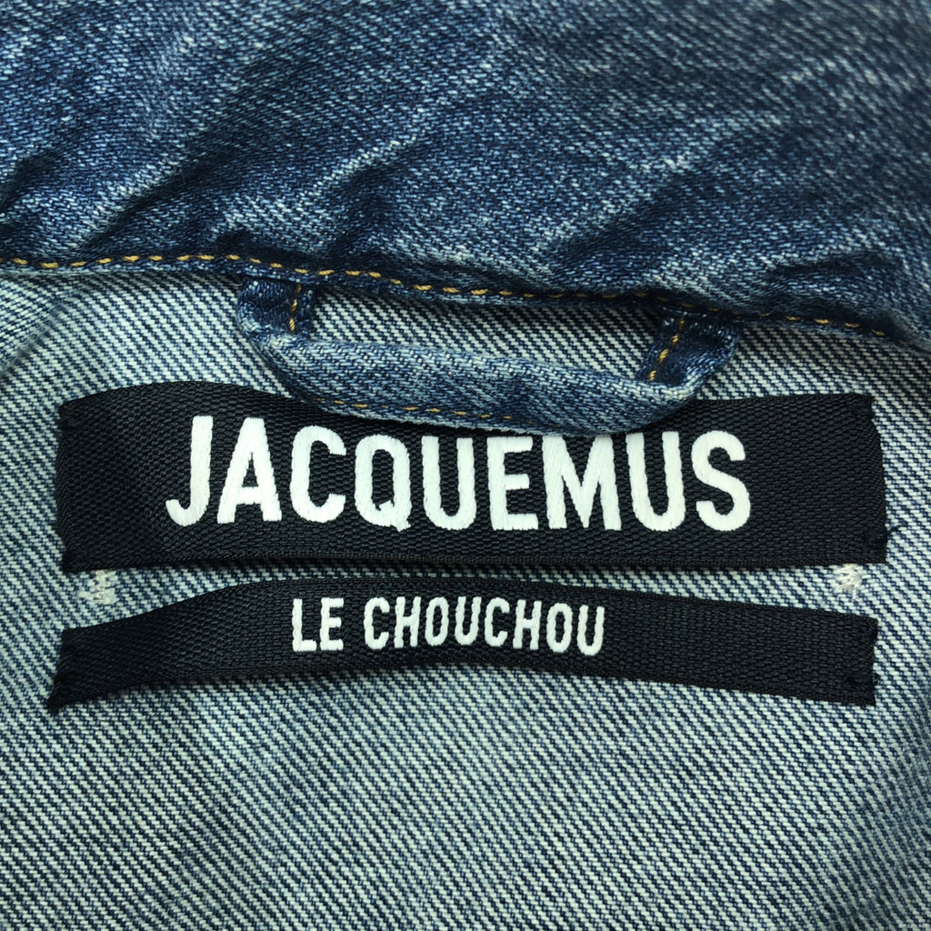 JACQUEMUS / ジャックムス | LE CHOUCHOU / Boxy denim jacket デニムジャケット | 46 | インディゴ | メンズ
