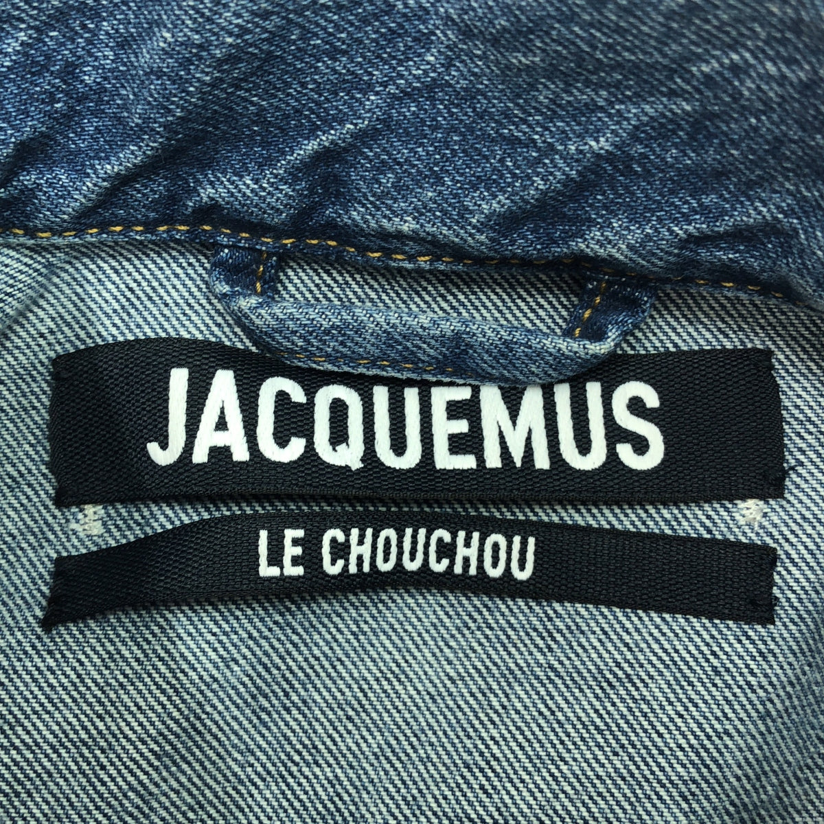 JACQUEMUS / ジャックムス | LE CHOUCHOU / Boxy denim jacket デニムジャケット | 46 | インディゴ | メンズ