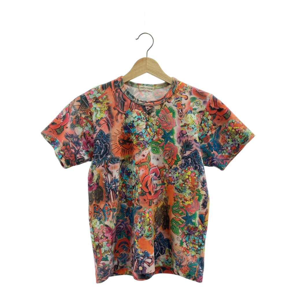 COMME des GARCONS / コムデギャルソン | 2004SS | 花柄 プリント 総柄 コットン Tシャツ |