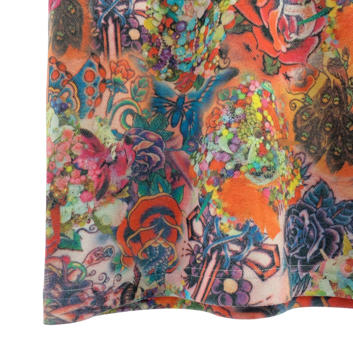 COMME des GARCONS / コムデギャルソン | 2004SS | 花柄 プリント 総柄 コットン Tシャツ |