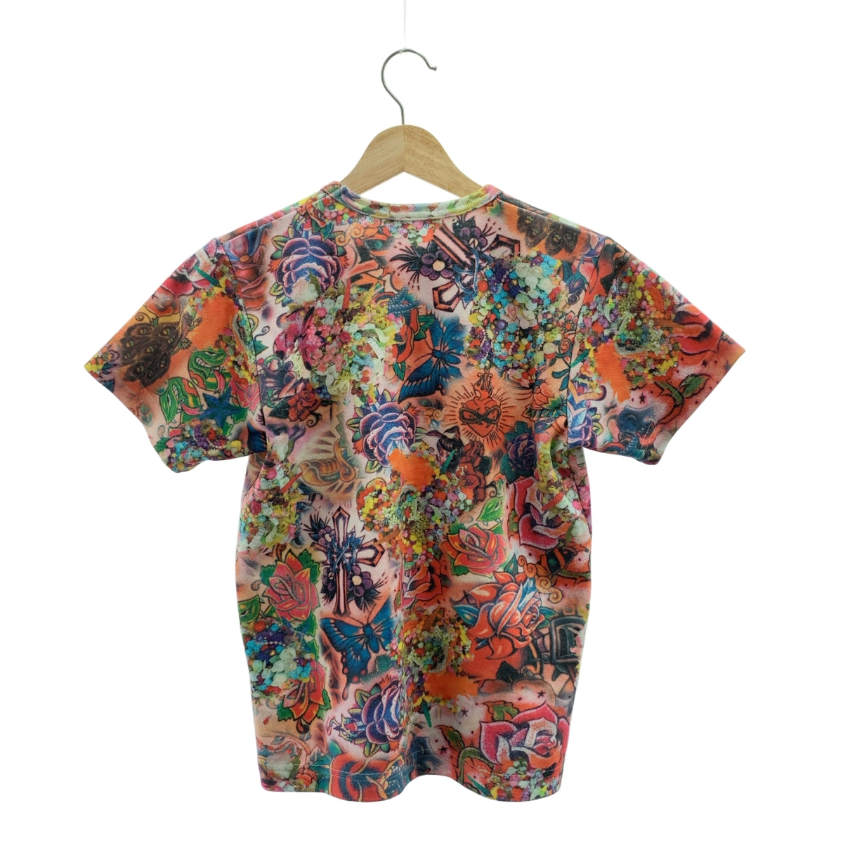 COMME des GARCONS / コムデギャルソン | 2004SS | 花柄 プリント 総柄 コットン Tシャツ |