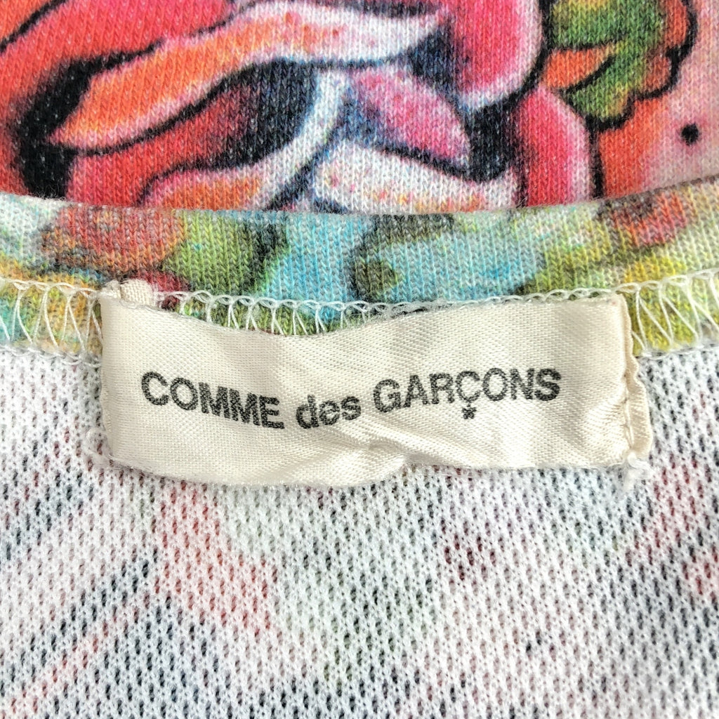 COMME des GARCONS / コムデギャルソン | 2004SS | 花柄 プリント 総柄 コットン Tシャツ |
