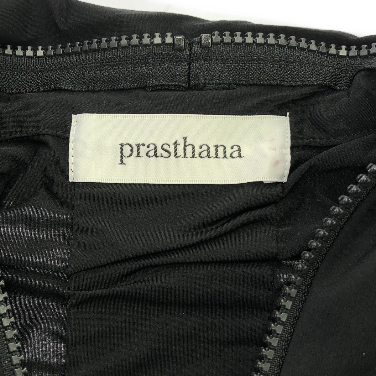 【신품】 prasthana / 프라스타나 | modulation jersey gown | M | 블랙 | 남성