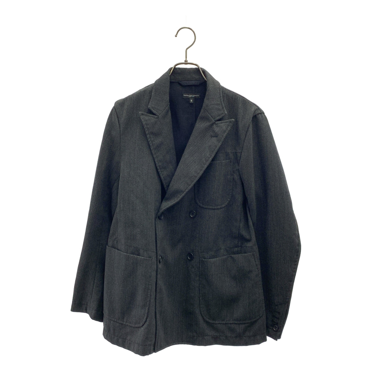 Engineered Garments / 엔지니어드 가먼츠 | DL Jacket 울 스트라이프 더블 로이터 재킷 | S | 남성