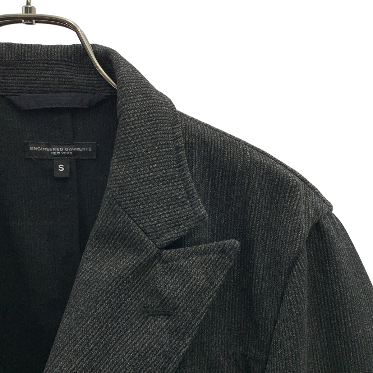 Engineered Garments / 엔지니어드 가먼츠 | DL Jacket 울 스트라이프 더블 로이터 재킷 | S | 남성