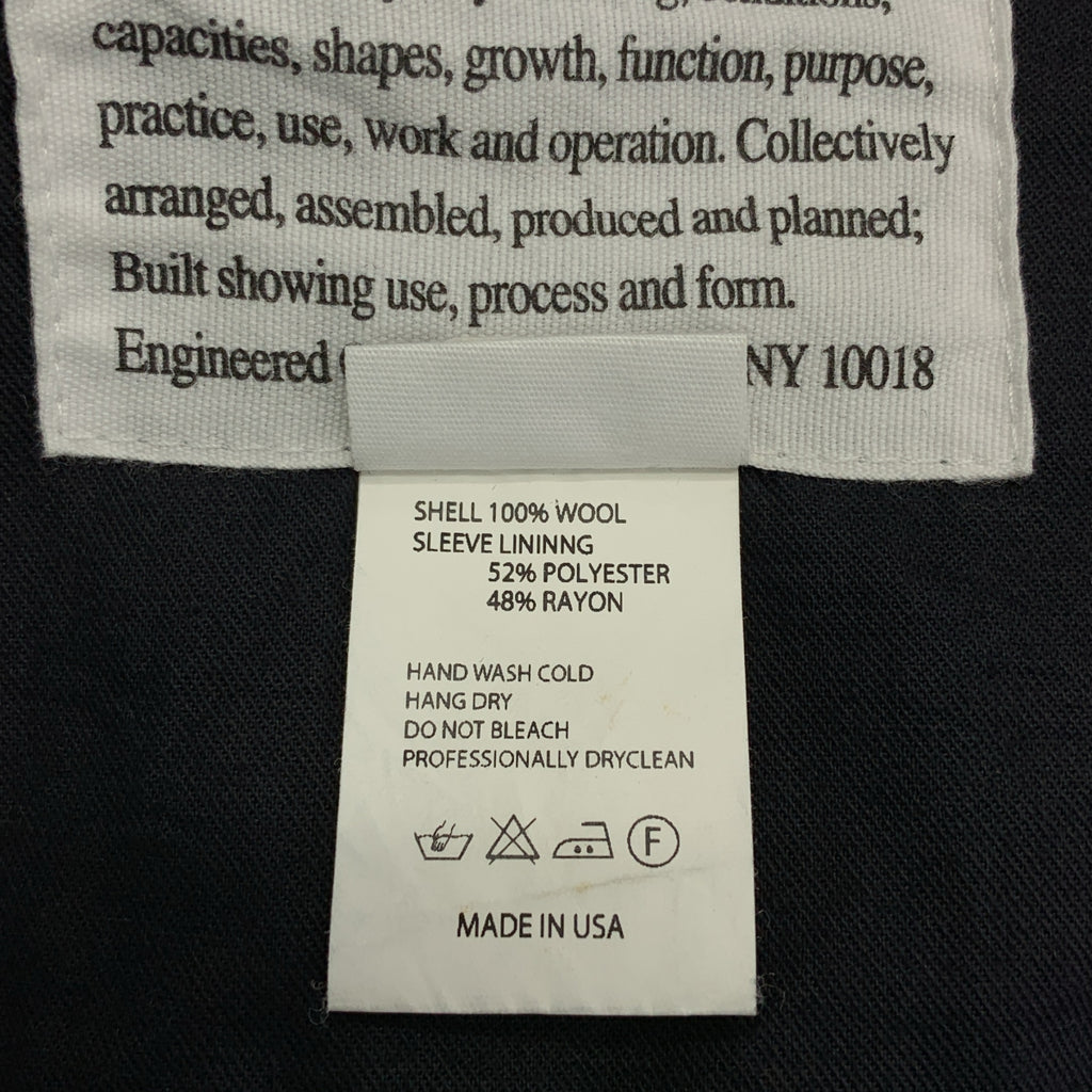 Engineered Garments / 엔지니어드 가먼츠 | DL Jacket 울 스트라이프 더블 로이터 재킷 | S | 남성