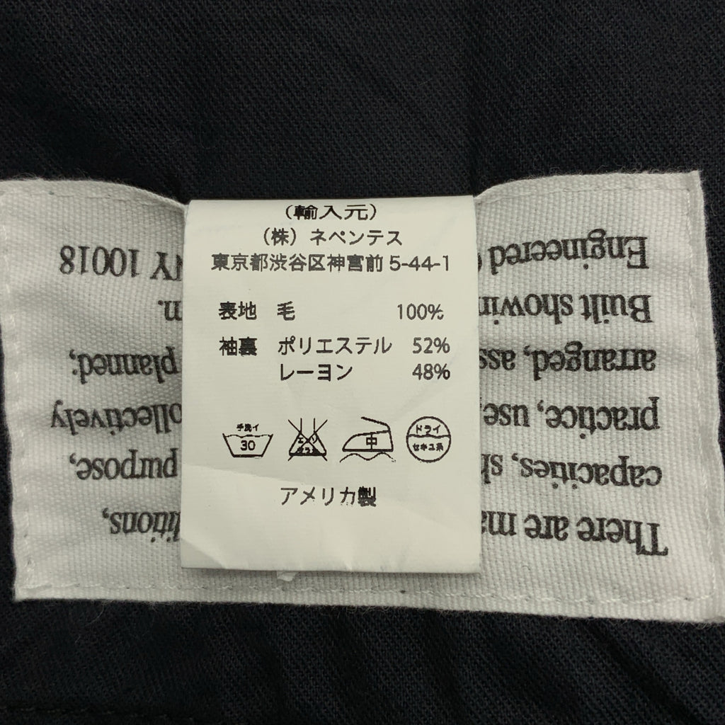 Engineered Garments / 엔지니어드 가먼츠 | DL Jacket 울 스트라이프 더블 로이터 재킷 | S | 남성