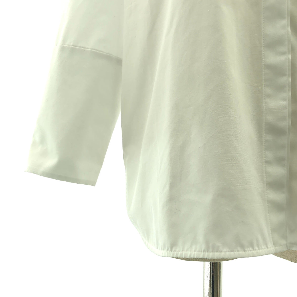 【美品】  yori shirocon / ヨリシロコン | ループ スカーフ ブラウス シャツ | 36 | ホワイト | レディース