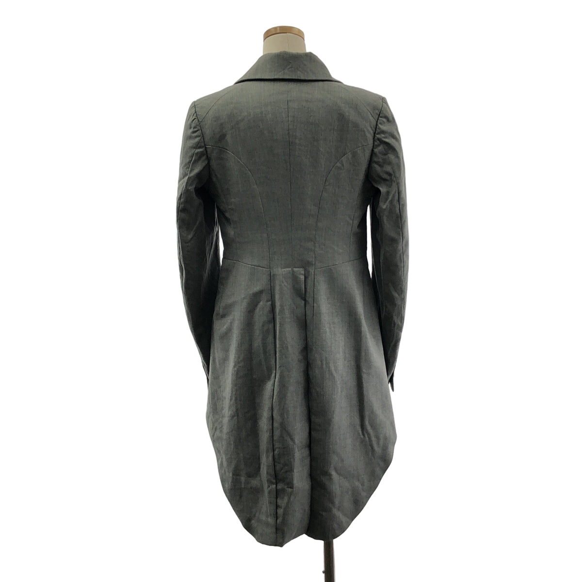 noir kei ninomiya / ノワールケイニノミヤ | 2008SS | 変形 燕尾 シングルブレスト ロングジャケット / 総裏地 | S | レディース