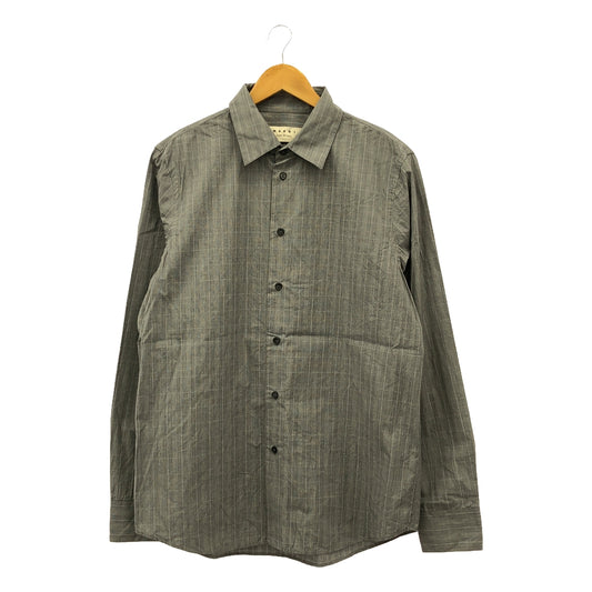 MARNI | Cotton overshirt | 50 | Grey | Men's