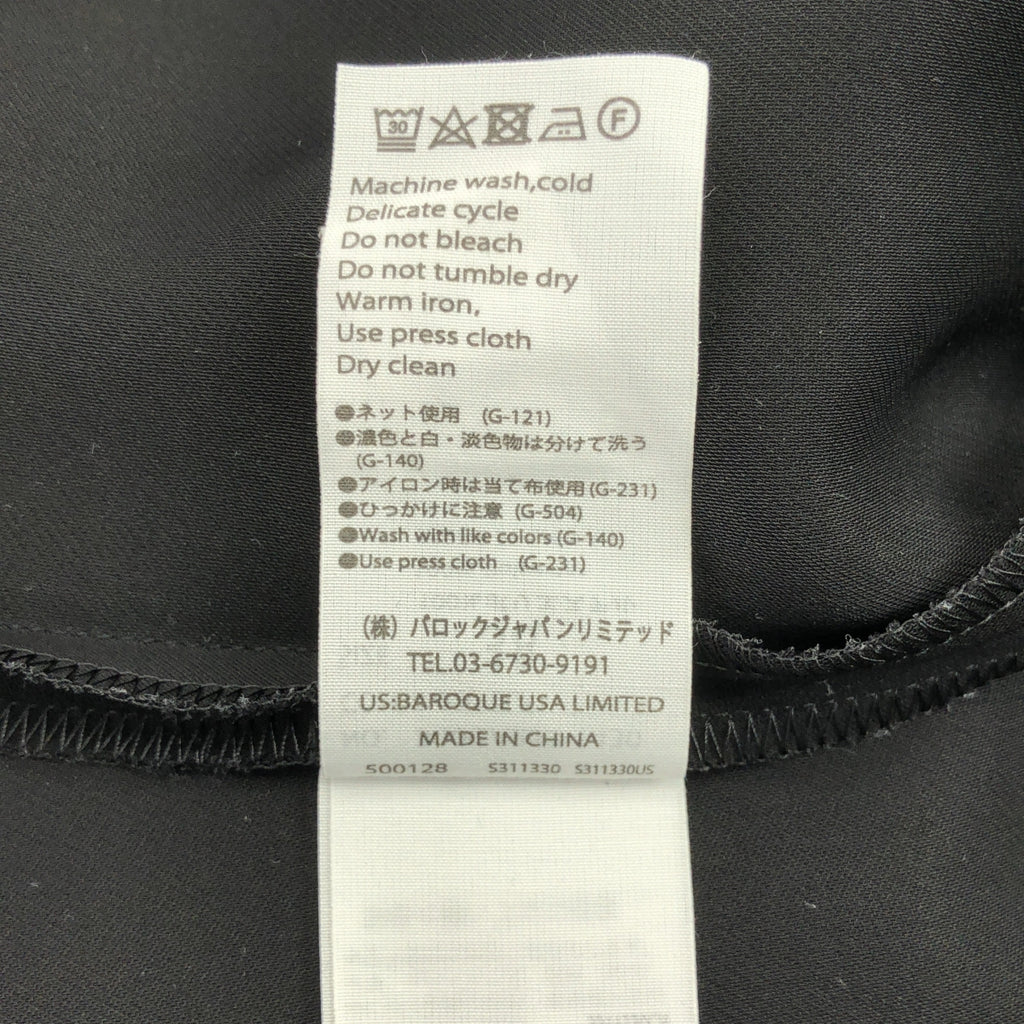 ENFOLD | 2023秋冬系列 | 領口層疊連身裙 | 38碼 | 黑色 | 女裝