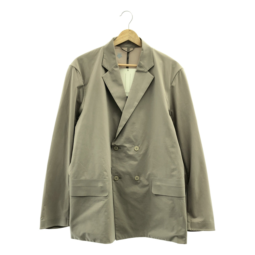【美品】  DESCENTE PAUSE / デサントポーズ | MUSOU JACKET ダブルブレスト ジャケット | 0 | ベージュ | メンズ