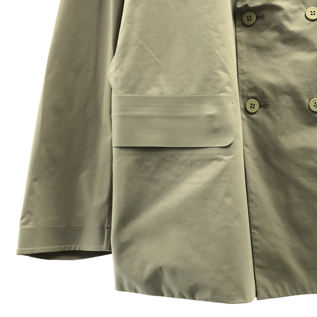 【美品】  DESCENTE PAUSE / デサントポーズ | MUSOU JACKET ダブルブレスト ジャケット | 0 | ベージュ | メンズ