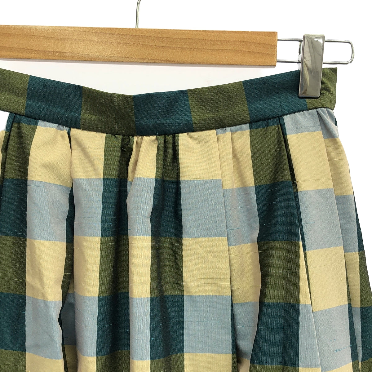 IENA / Iena | Color Gingham Tuck Skirt | 36 | Women's