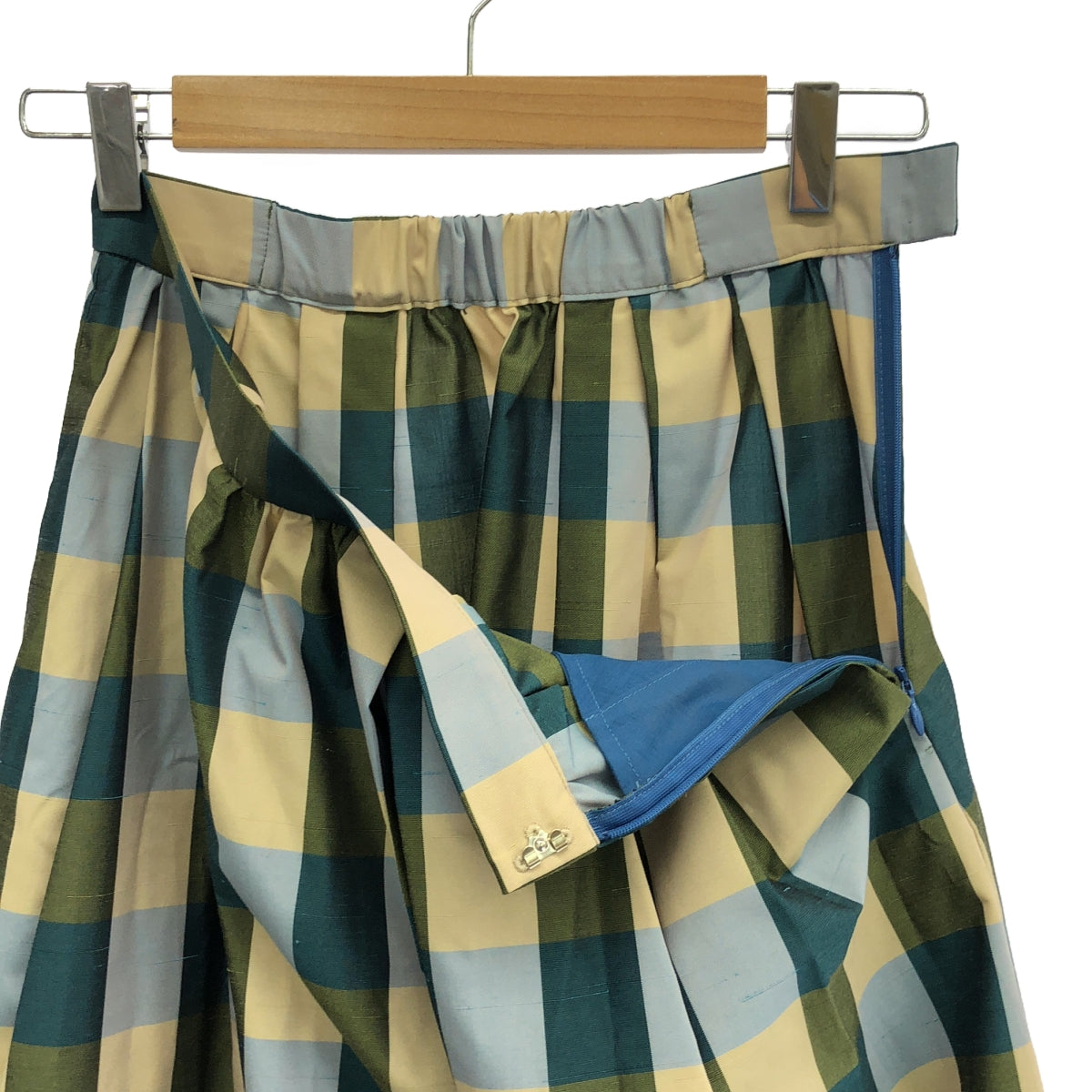 IENA / Iena | Color Gingham Tuck Skirt | 36 | Women's