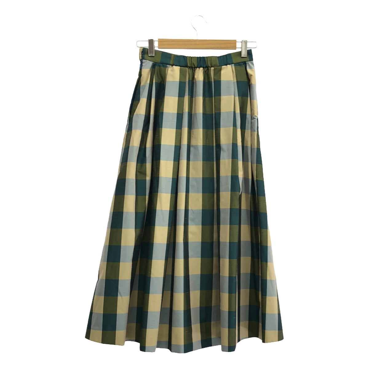 IENA / Iena | Color Gingham Tuck Skirt | 36 | Women's