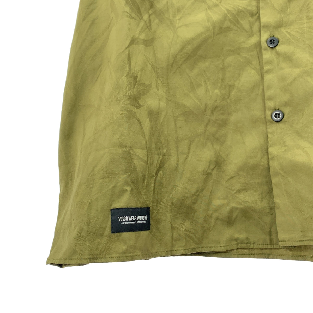 VIRGOwearworks / 발고웨어 워크스 | Shadow hawaiian shirts / 자가드 오픈 컬러 셔츠 | 4 | 남성