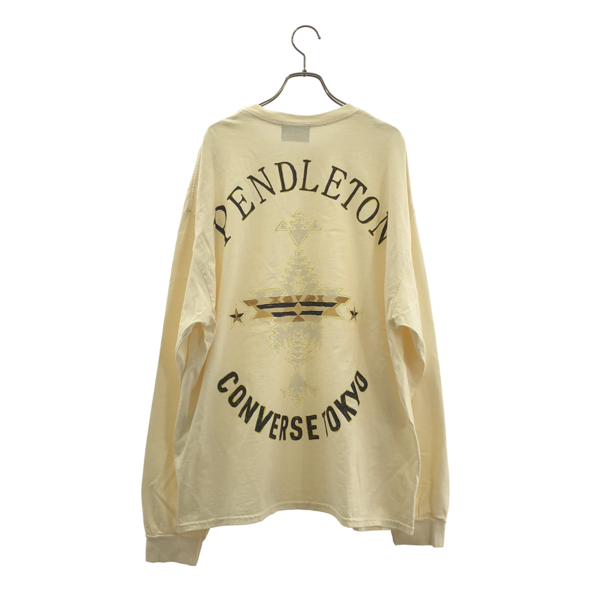 PENDLETON / 펜들턴 | CONVERSE TOKYO / BACK PRINT LONGSLEEVE TEE 긴팔 컷소우 | 3 | 맨즈