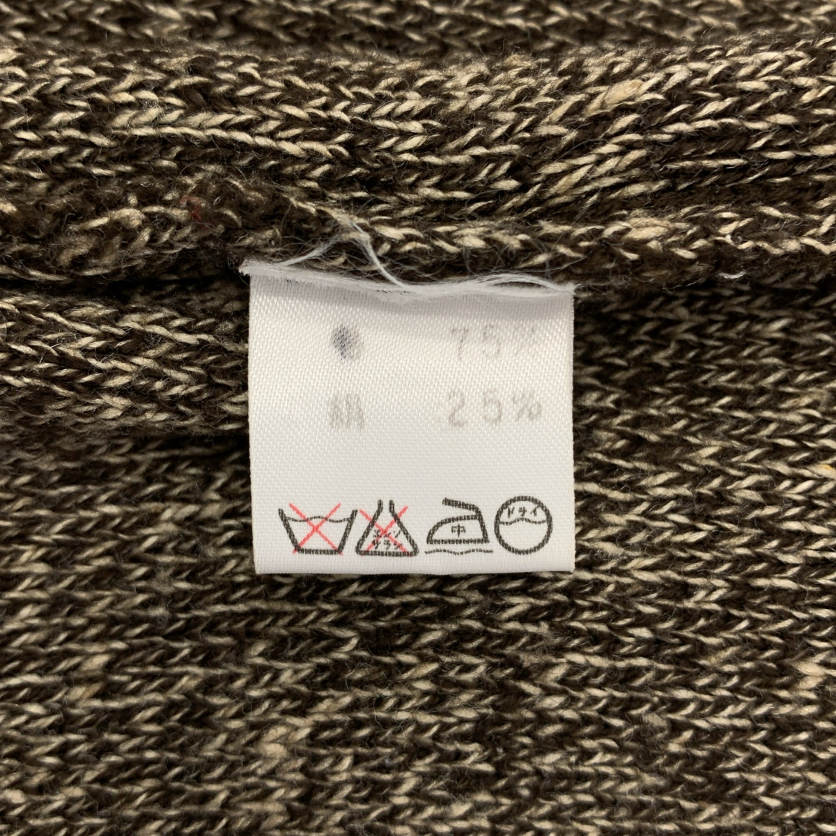 Y's for men / 와이즈 포멘 요우지야마모토 | 1980s | 울 실크 크루넥 니트 스웨터 |