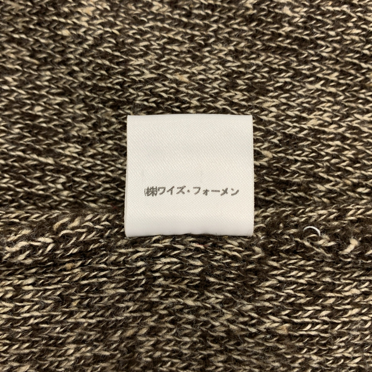 Y's for men / 와이즈 포멘 요우지야마모토 | 1980s | 울 실크 크루넥 니트 스웨터 |