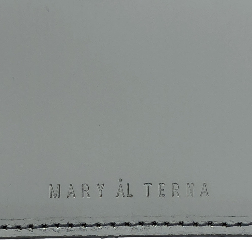 【美品】  MARY AL TERNA / メアリオルターナ | TWINKLE / ロゴ ミニショルダーバッグ / ESTNATION EXCLUSIVE | シルバー | レディース