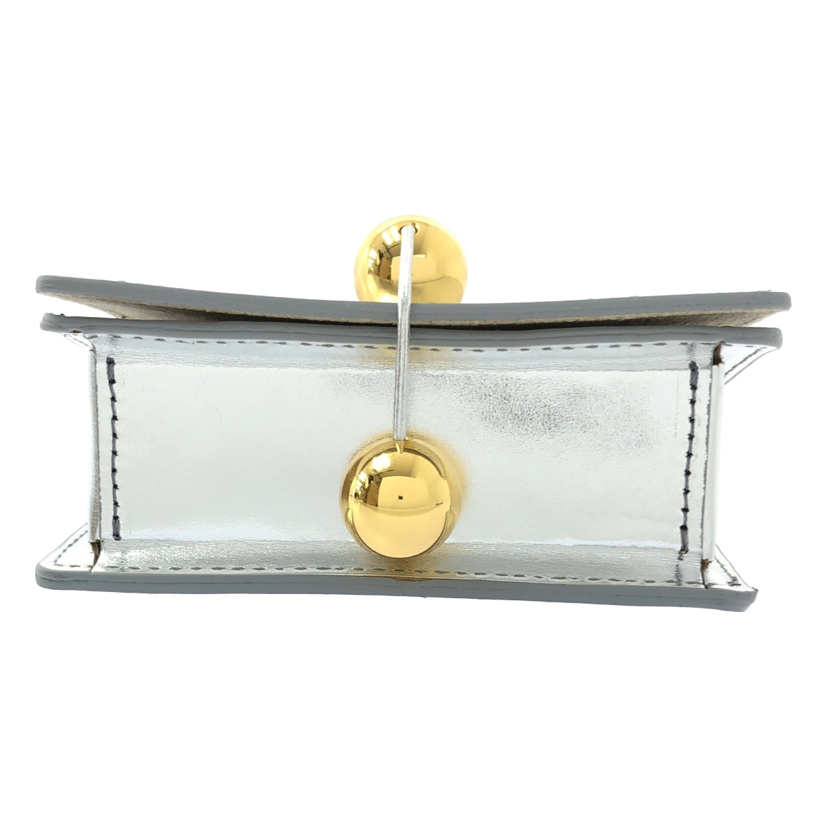 [狀況極佳] MARY AL TERNA | TWINKLE | 標誌迷你肩背包 | ESNATION EXCLUSIVE | 銀色 | 女款