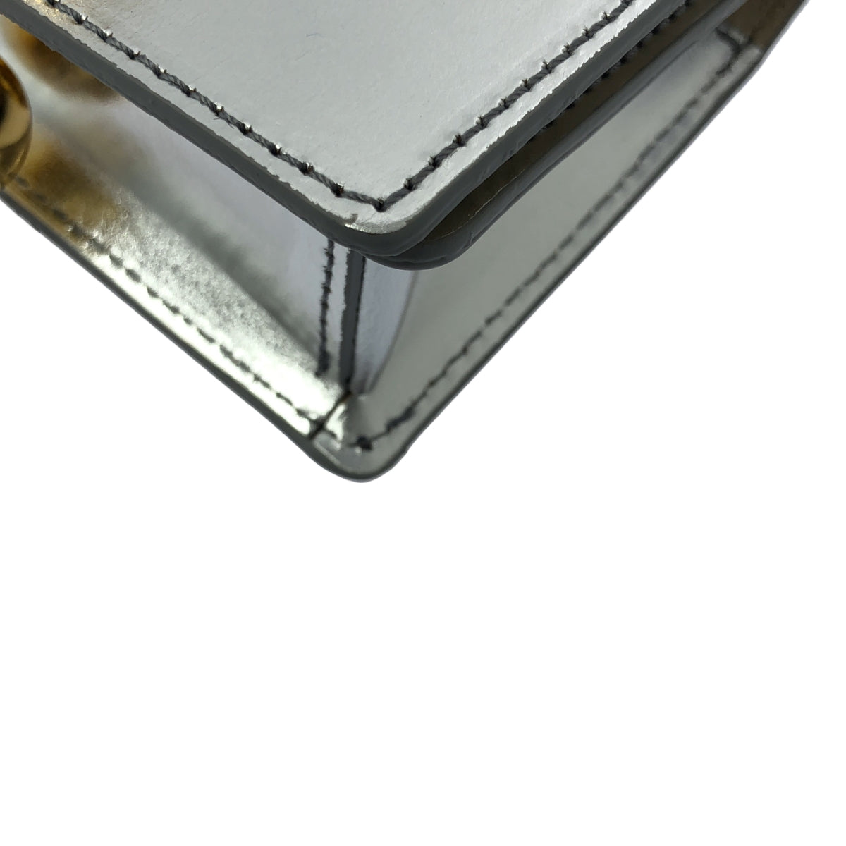 [狀況極佳] MARY AL TERNA | TWINKLE | 標誌迷你肩背包 | ESNATION EXCLUSIVE | 銀色 | 女款