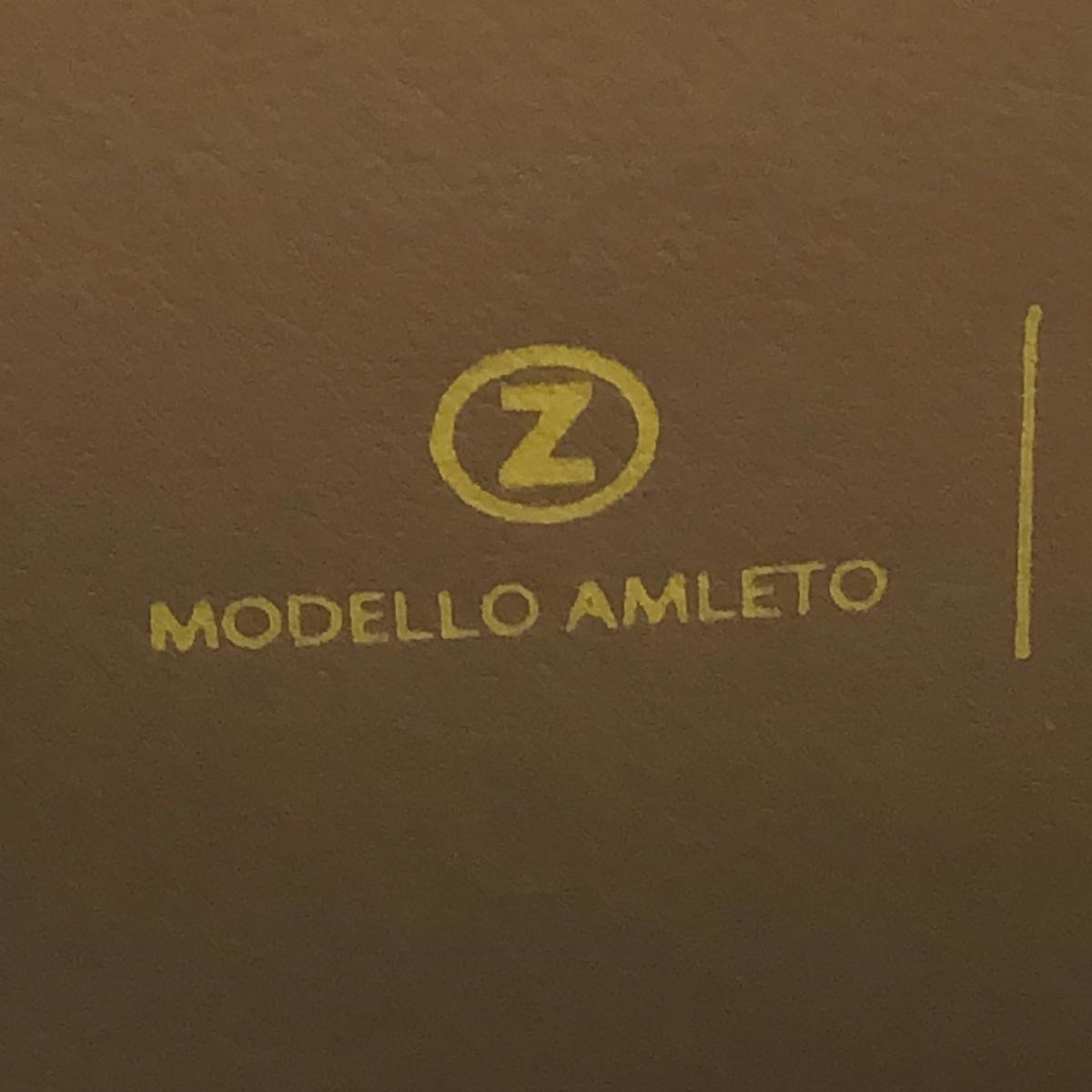 [品相良好] ZANCHETTI | AMLETO 24 雙向皮革金屬手柄托特包 |米色 |女性的