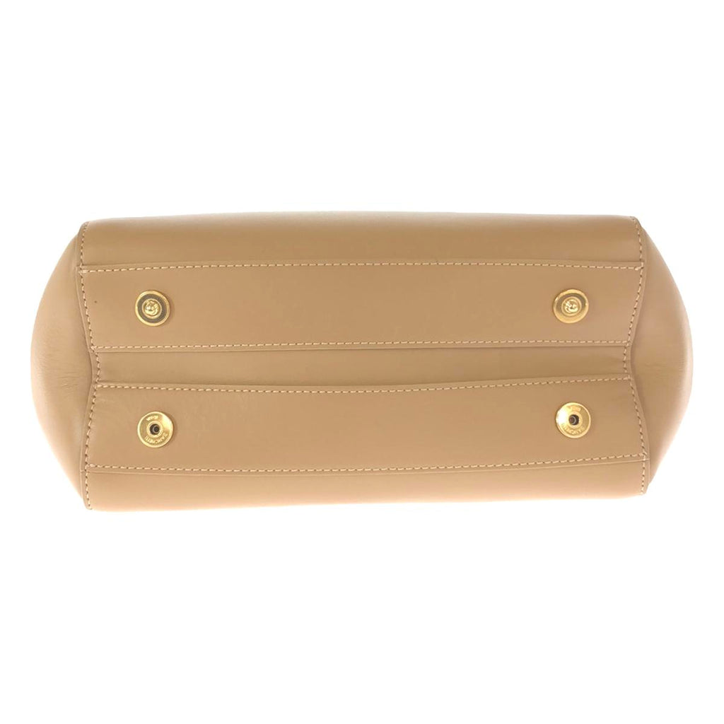 【美品】  ZANCHETTI / ザンケッティ | AMLETO 24 アムレット 24 2Way レザー メタルハンドル トート ショルダーバッグ | ベージュ系 | レディース