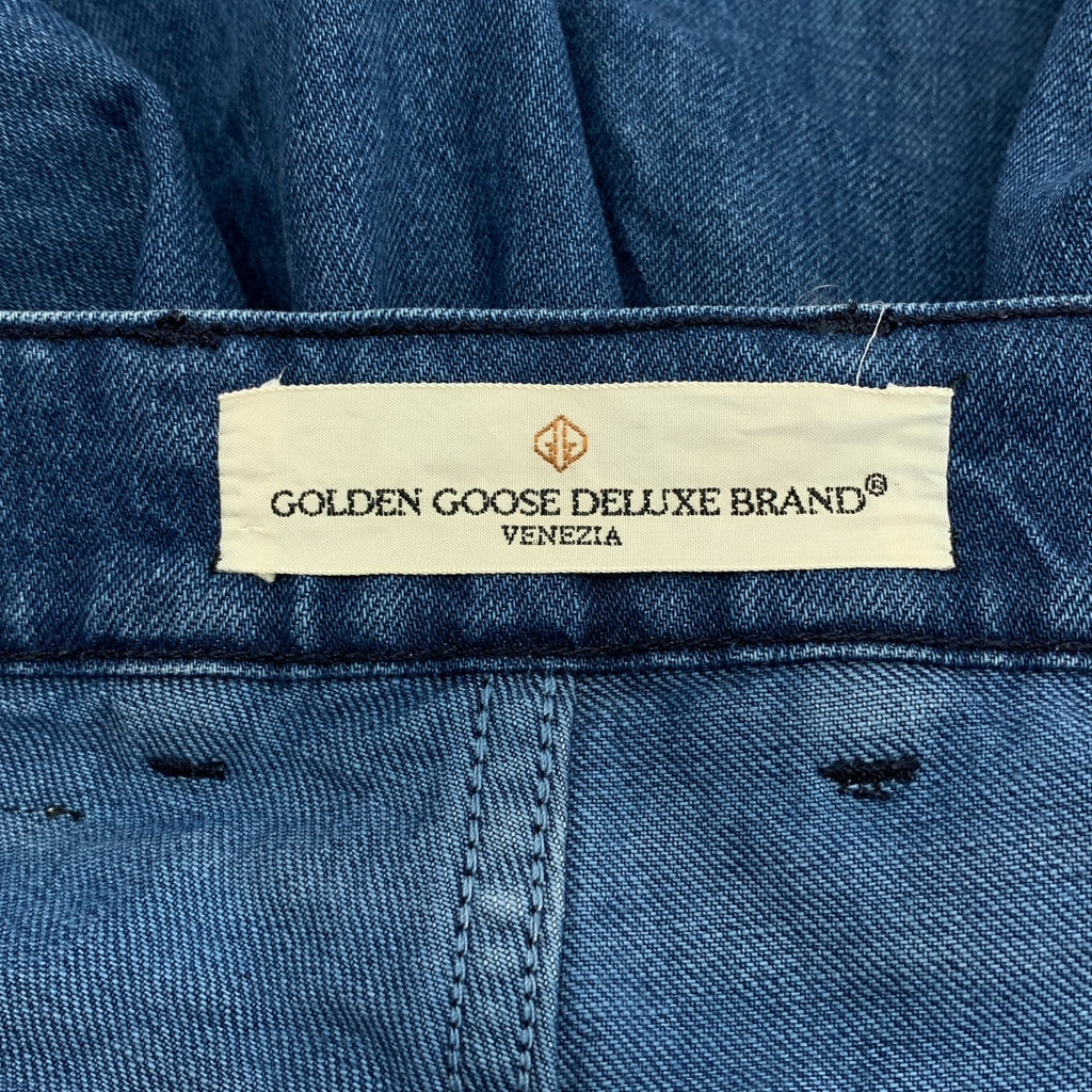 GOLDEN GOOSE / 골든구스 | 스트레이트 데님 팬츠 / G28WP0C7 | 25 | 블루 | 여성