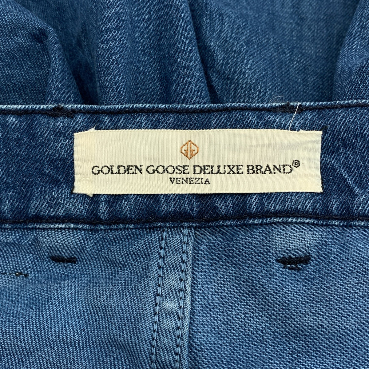 GOLDEN GOOSE / 골든구스 | 스트레이트 데님 팬츠 / G28WP0C7 | 25 | 블루 | 여성