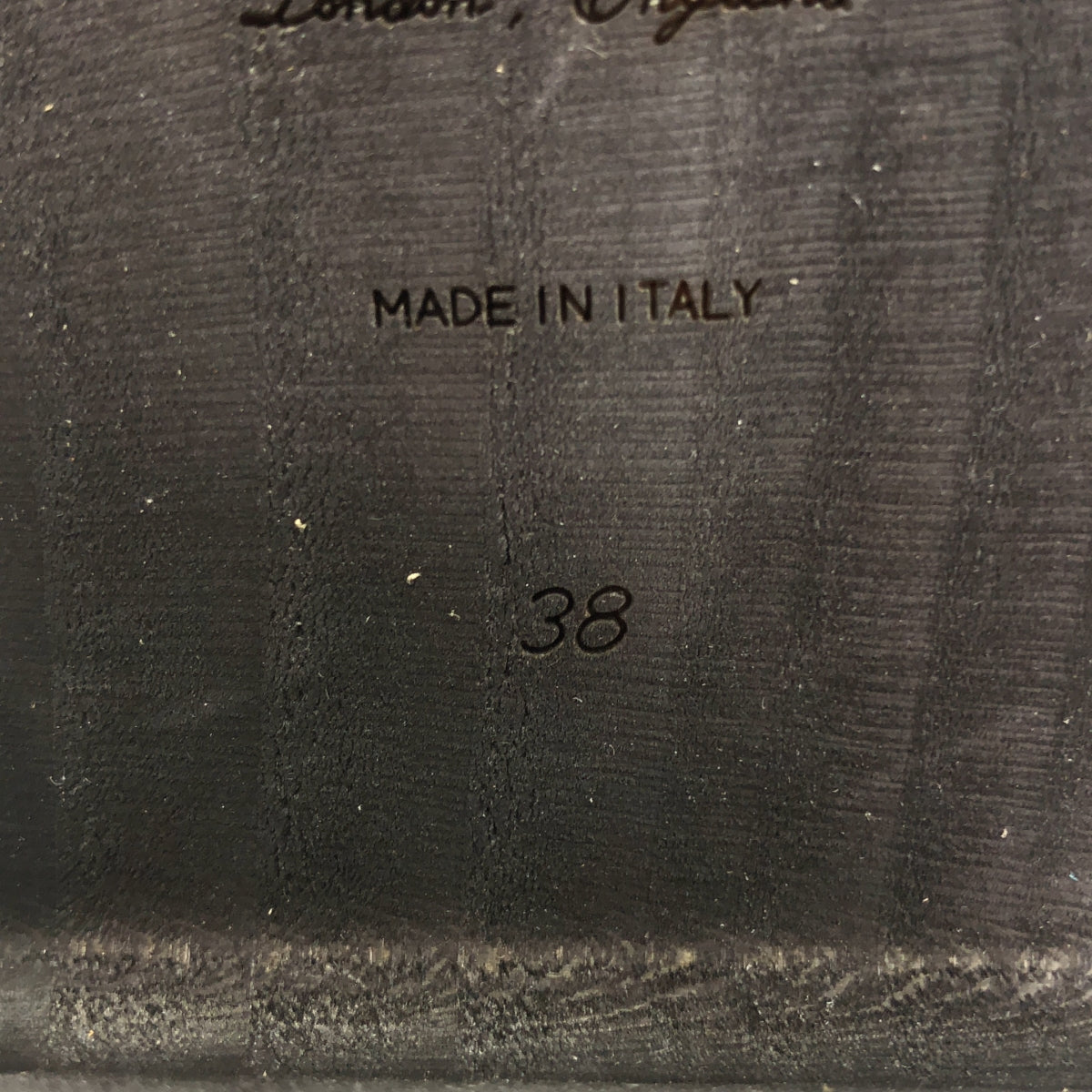 Burberry / バーバリー | スタッズ装飾 ウェッジソール レザー ブーツ | 38 | ブラック | レディース