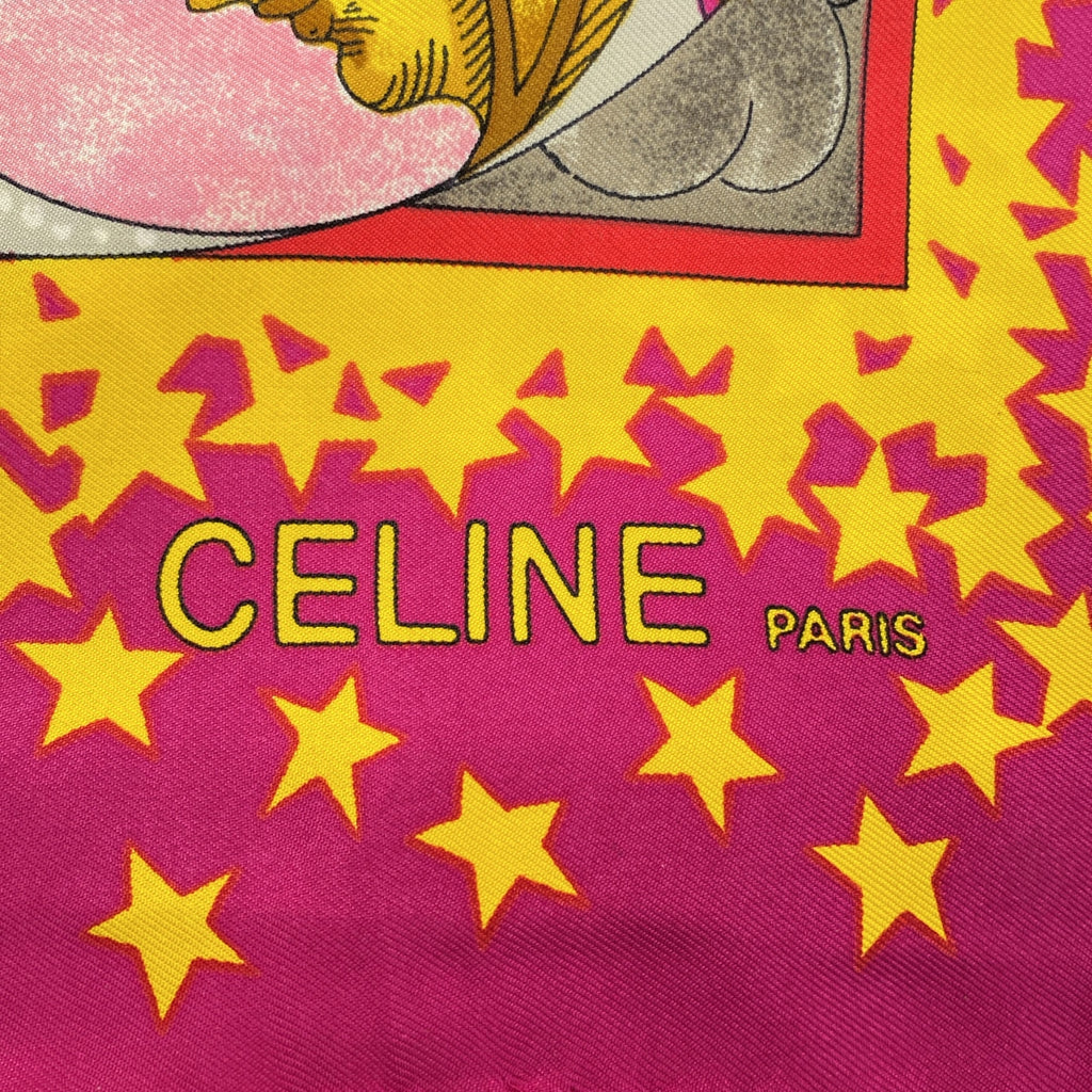 CELINE / 셀린느 | 실크 대형 스톨 스카프 |