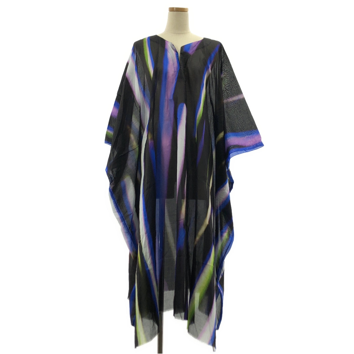 DRIES VAN NOTEN / 드리스 반 노텐 | len lye 렌라이 총 무늬 와이드 원피스 |