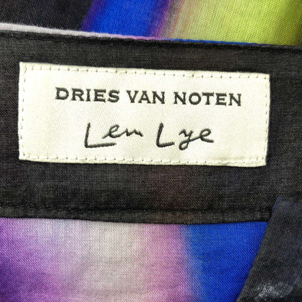 DRIES VAN NOTEN / 드리스 반 노텐 | len lye 렌라이 총 무늬 와이드 원피스 |