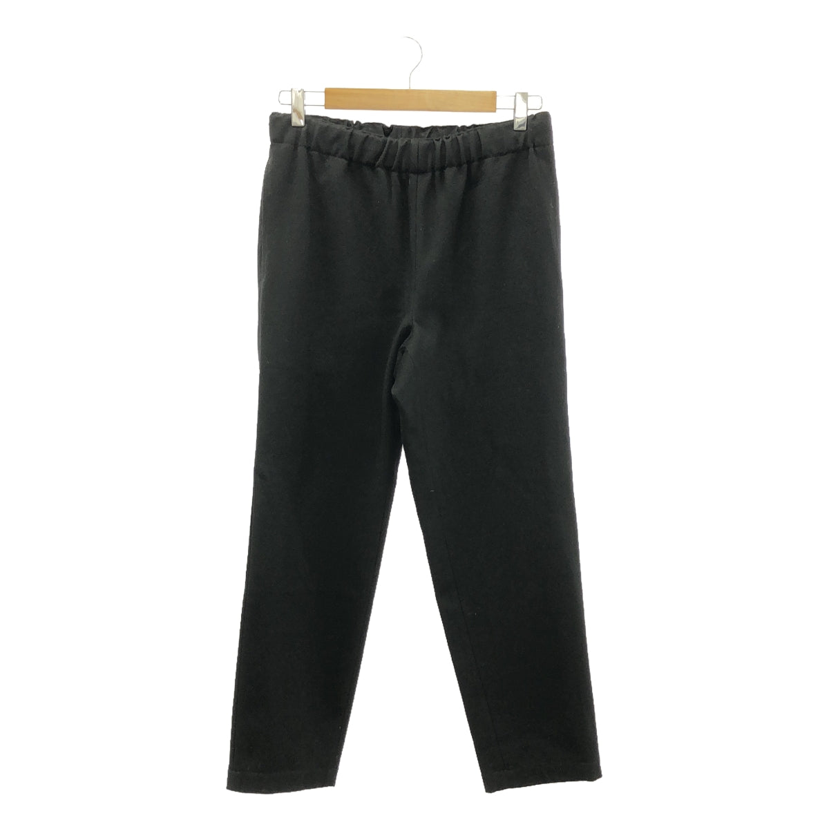 金鵝 |羊毛混紡抽繩褲 | XS |黑色 |女性的