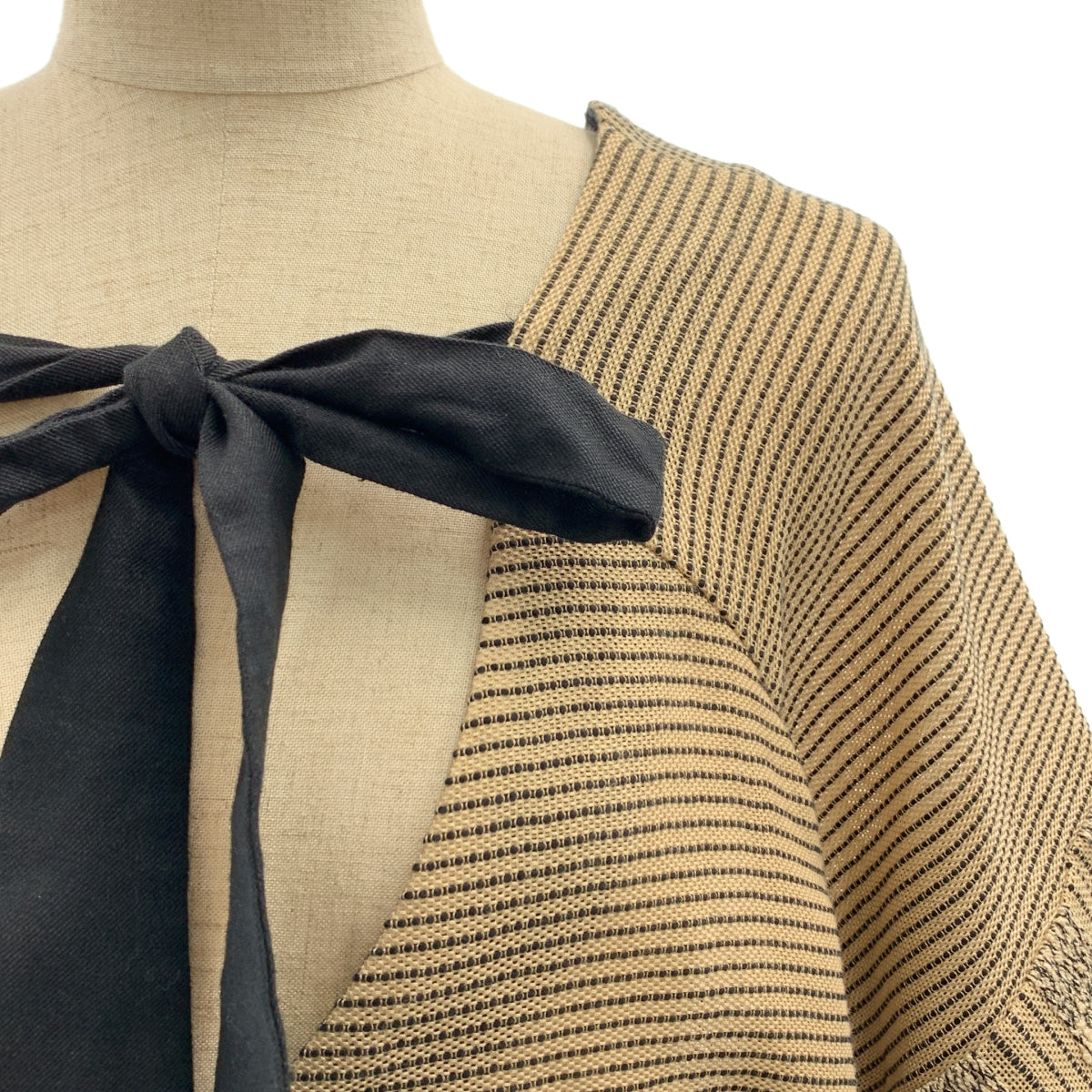 Mame Kurogouchi / マメクロゴウチ | ジャガード ニット ブラウス / バックジップ スリット スカート 裏地付き | 1 |