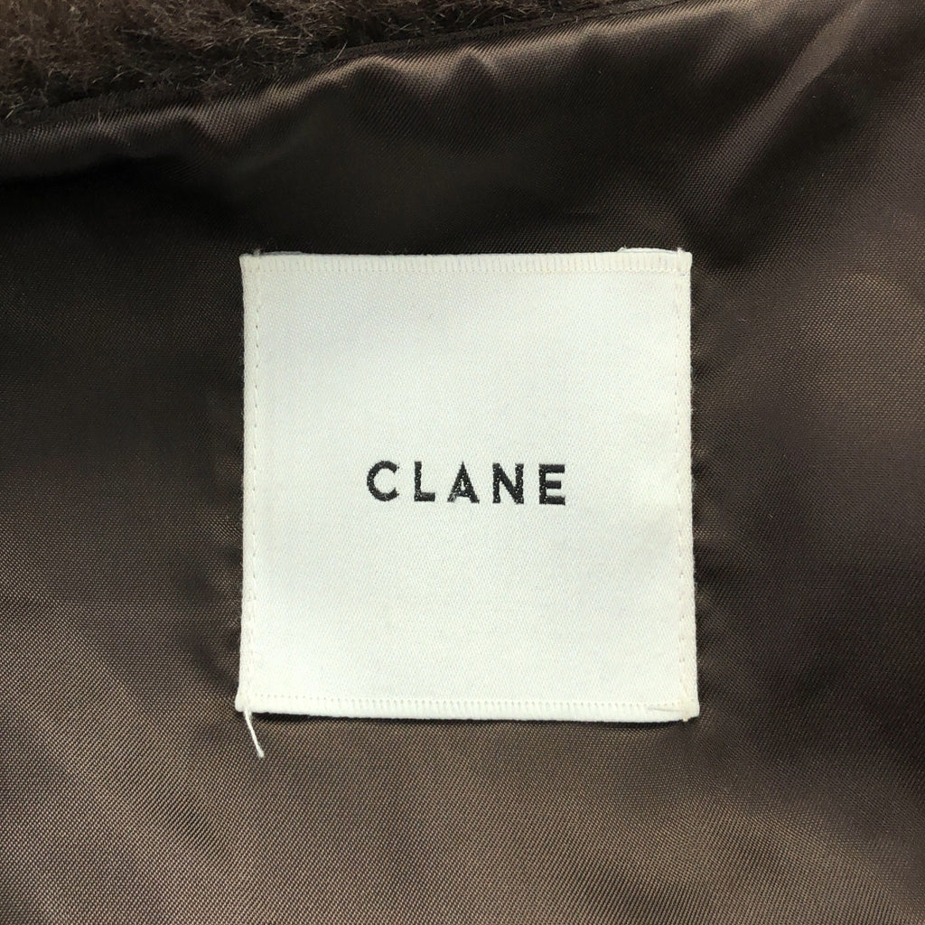 CLANE | 混合毛皮繭型大衣 | 1 |