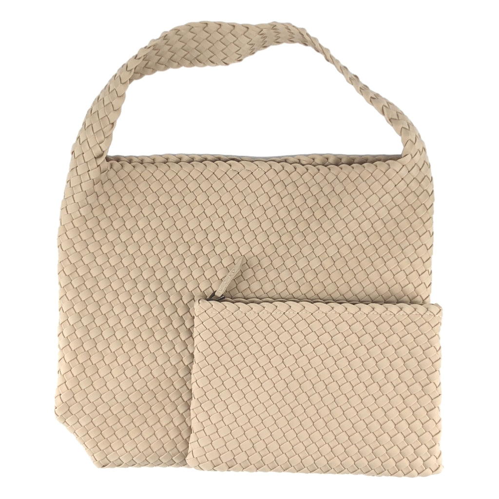 NAGHEDI / 너게디 | Nomad Medium Hobo / 로고 메쉬 숄더백 |