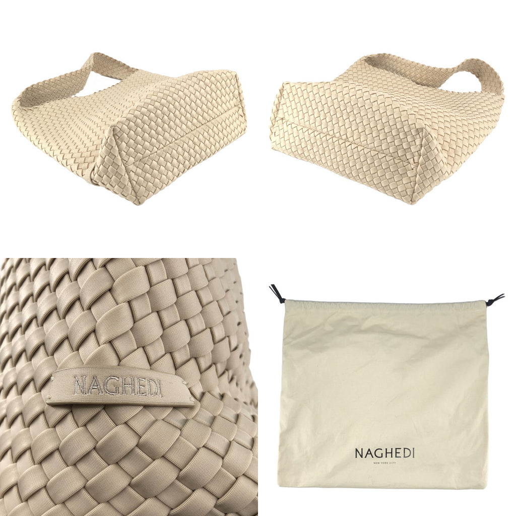 NAGHEDI / 너게디 | Nomad Medium Hobo / 로고 메쉬 숄더백 |