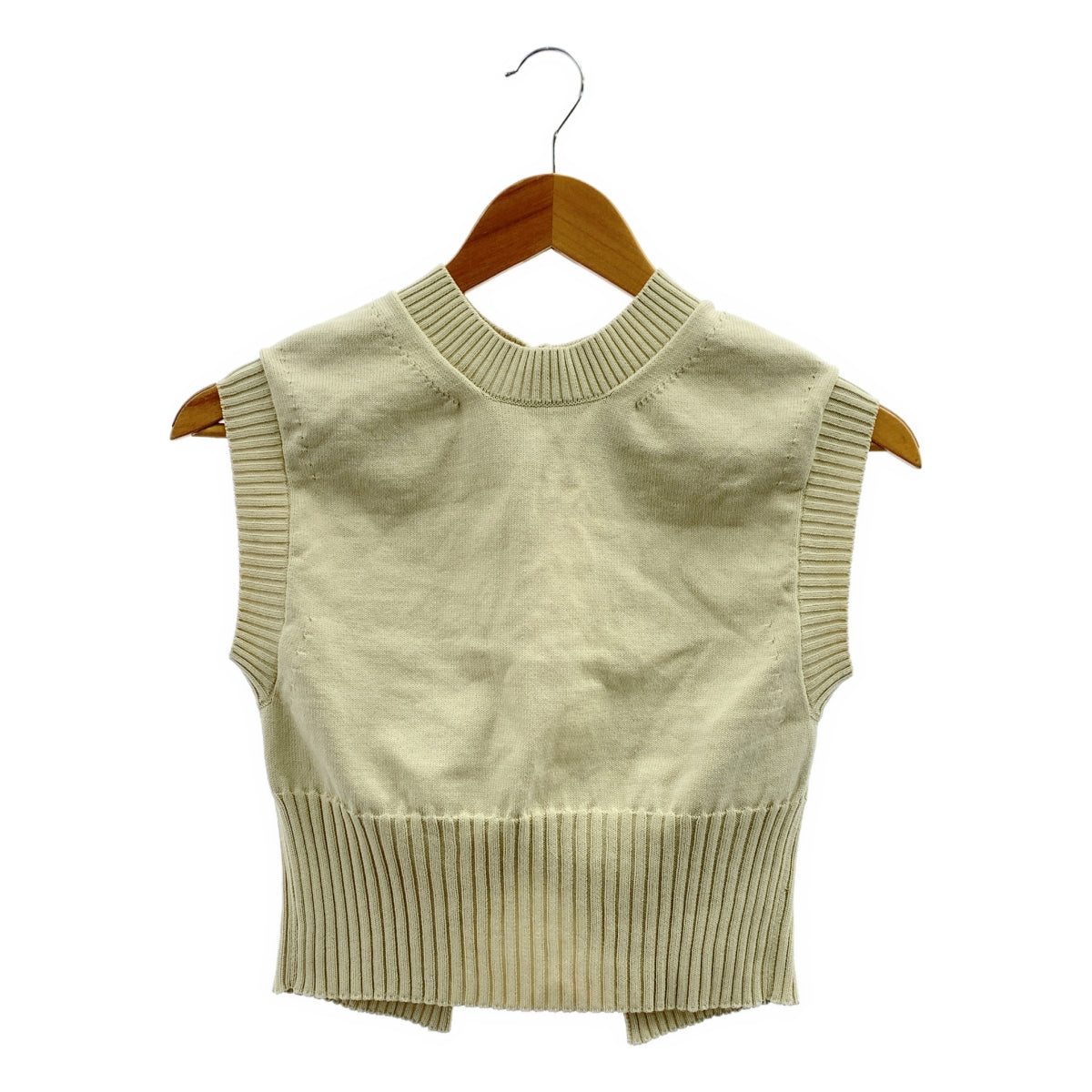 AURALEE / オーラリー | 2022SS | DRY COTTON KNIT VEST コットン ドライニットベスト | M | レディース