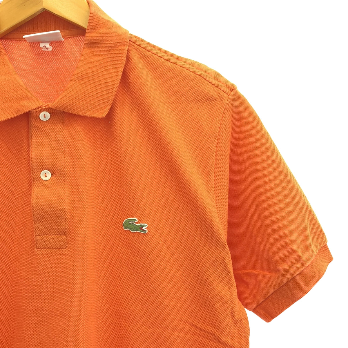 LACOSTE | 80s-90s Vintage Pique Polo Shirt | 4 | Men's