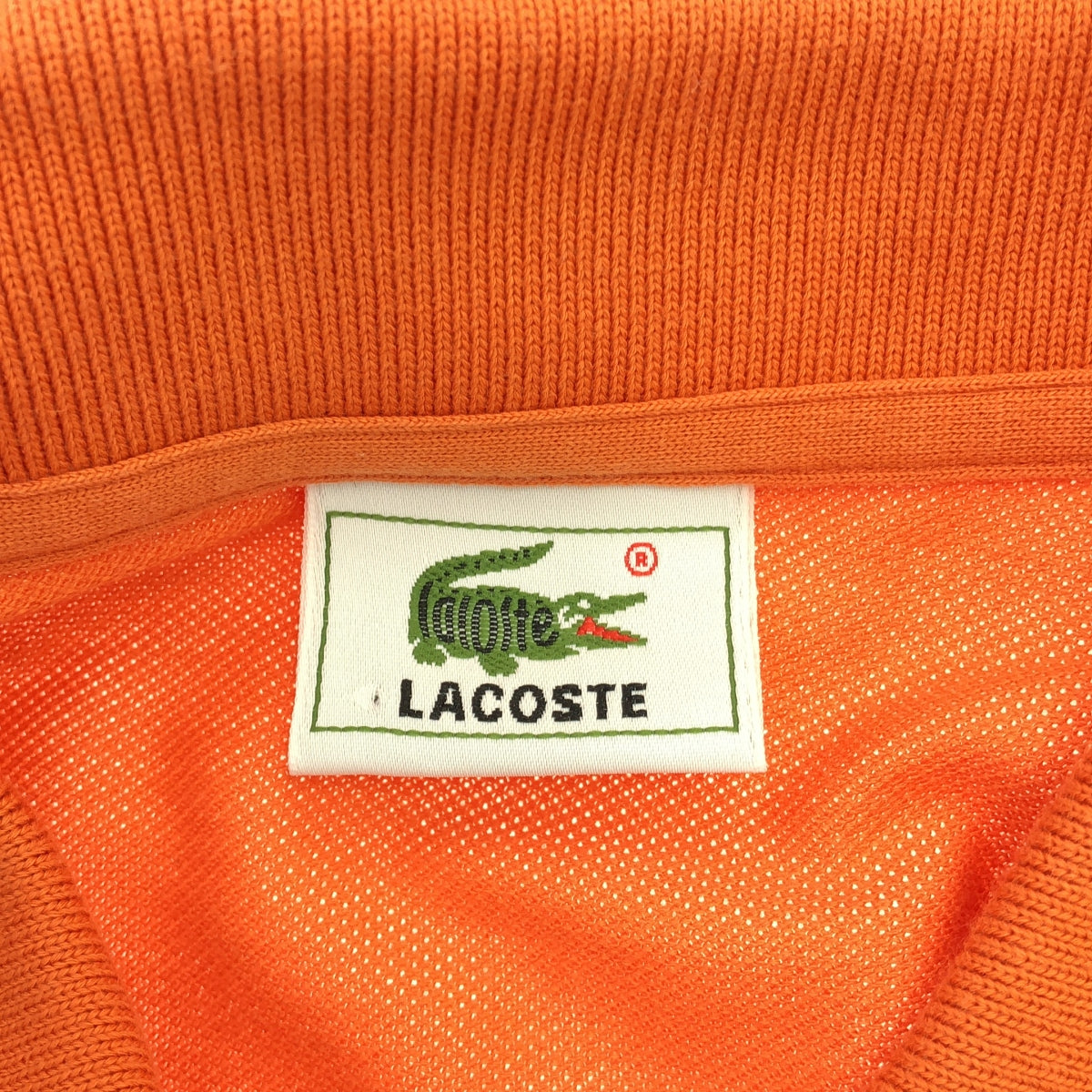 LACOSTE | 80s-90s Vintage Pique Polo Shirt | 4 | Men's